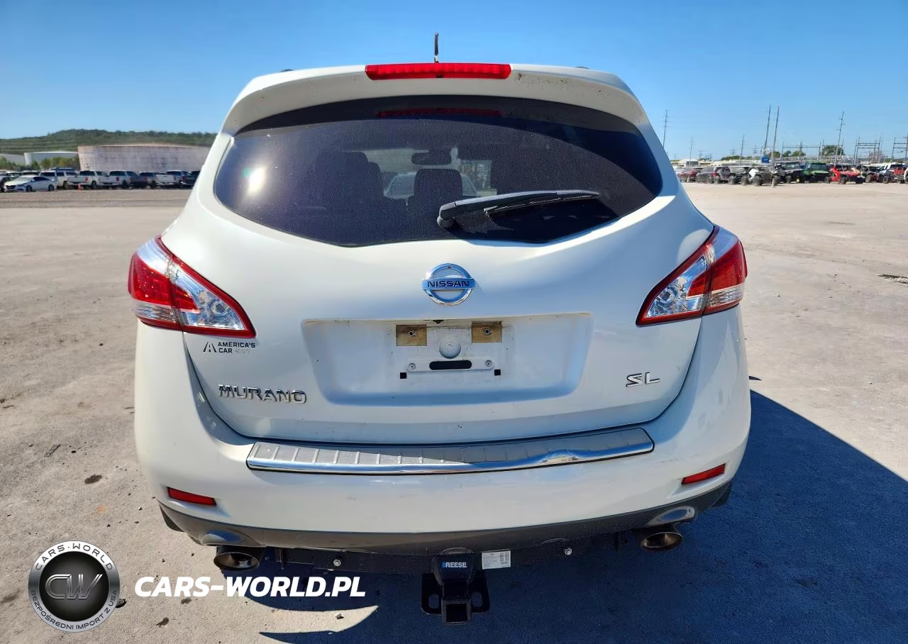 2014 Nissan Murano Sl VIN:JN8AZ1MU9EW407918 - 6