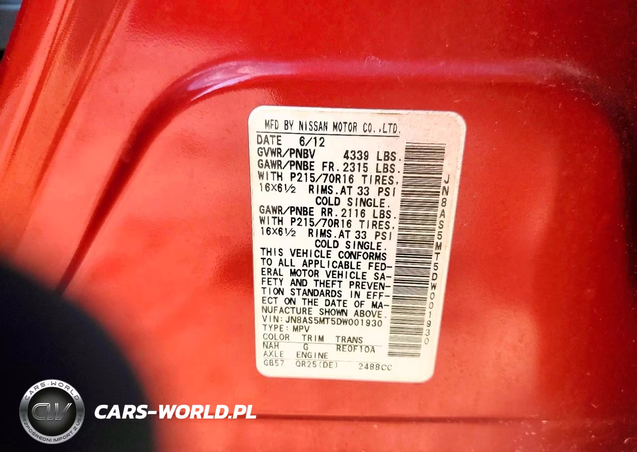 2013 Nissan Rogue S VIN:JN8AS5MT5DW001930 - 14