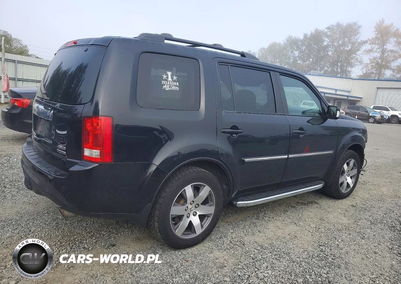 2014 Honda Pilot Touring VIN:5FNYF4H90EB048909 - 3