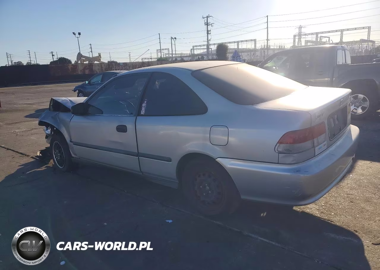 2000 Honda Civic Dx VIN:1HGEJ6223YL037821 - 2