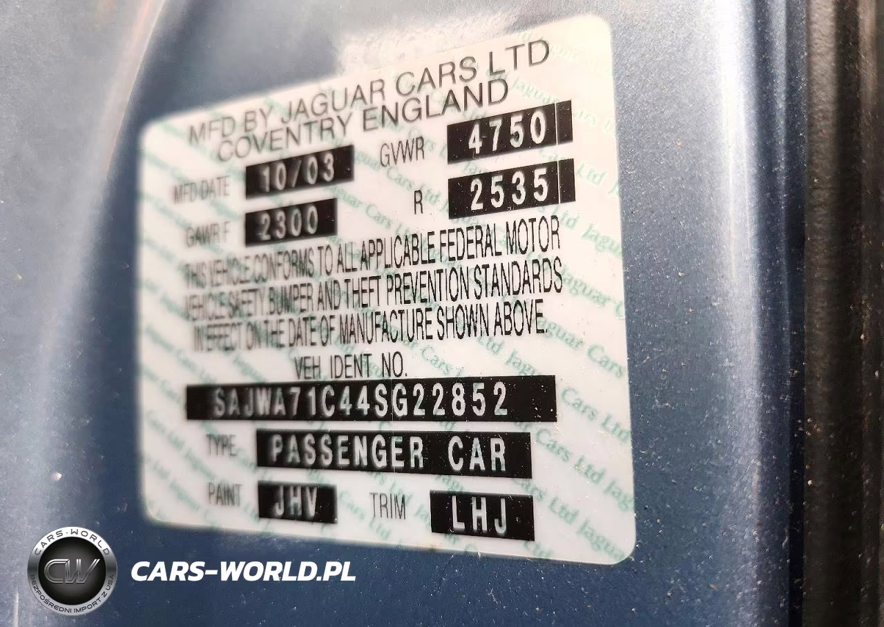 2004 Jaguar Xj8 VIN:SAJWA71C44SG22852 - 12