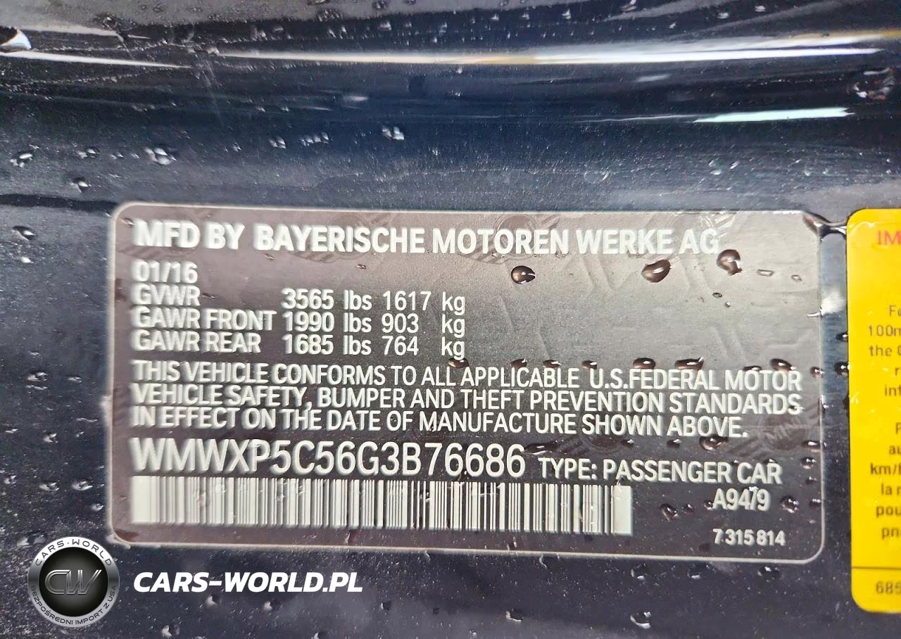 2016 Mini Cooper VIN:WMWXP5C56G3B76686 - 12