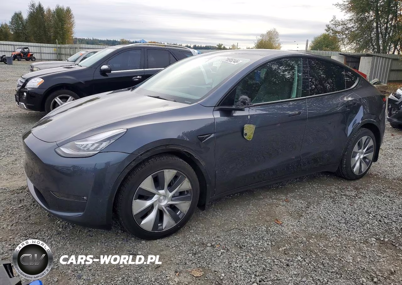 2021 Tesla Model Y VIN:5YJYGDEE3MF241343 - 1