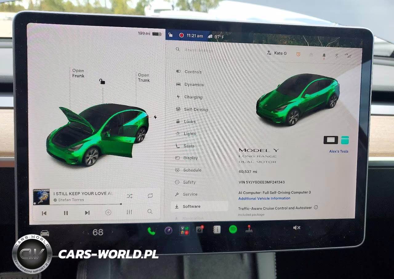 2021 Tesla Model Y VIN:5YJYGDEE3MF241343 - 9
