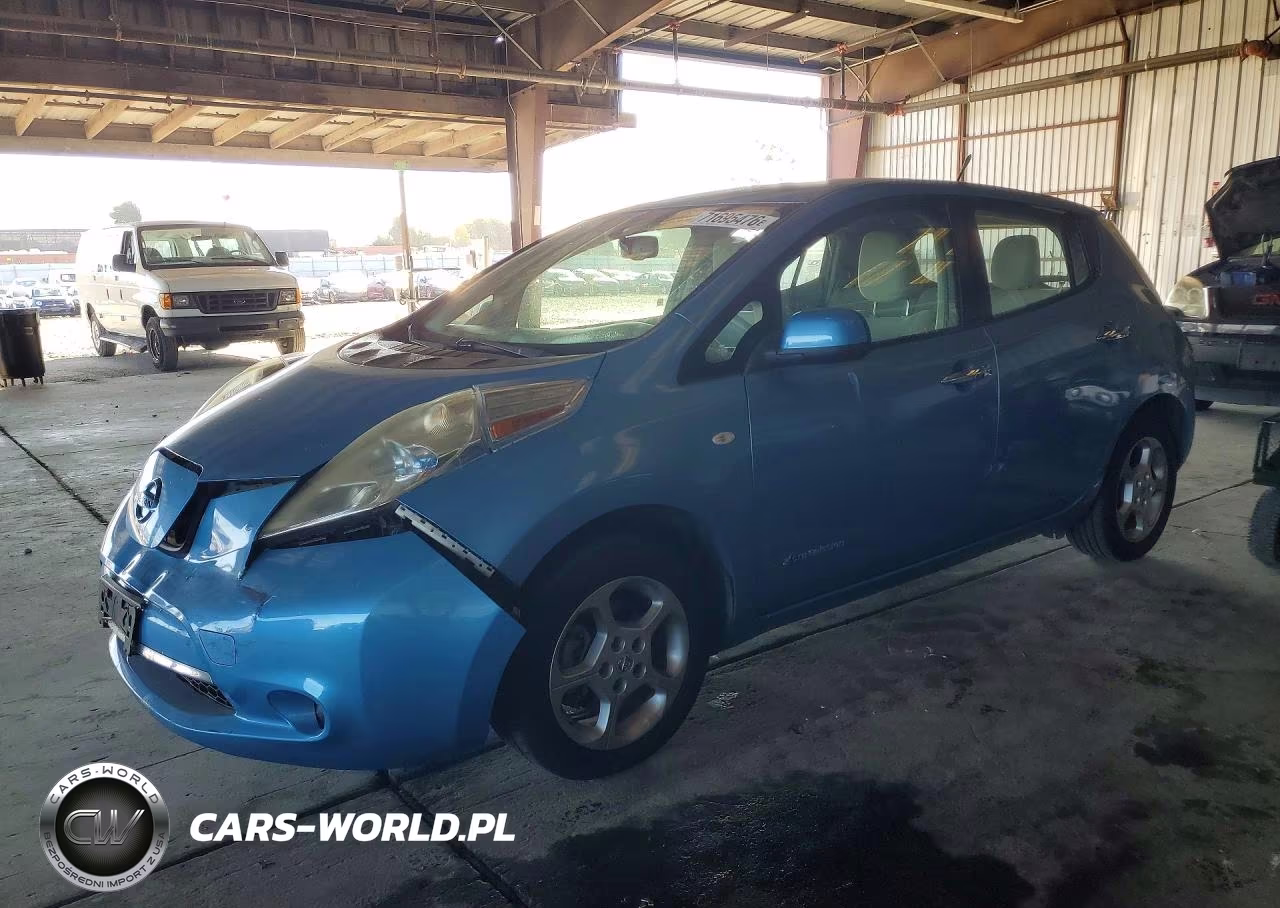 2012 Nissan Leaf Sv VIN:JN1AZ0CP5CT024075 - 1