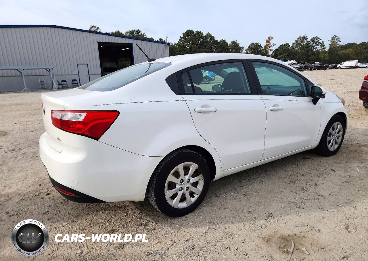 2014 Kia Rio Lx VIN:KNADM4A33E6399591 - 3