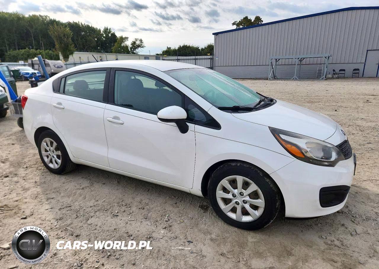 2014 Kia Rio Lx VIN:KNADM4A33E6399591 - 4