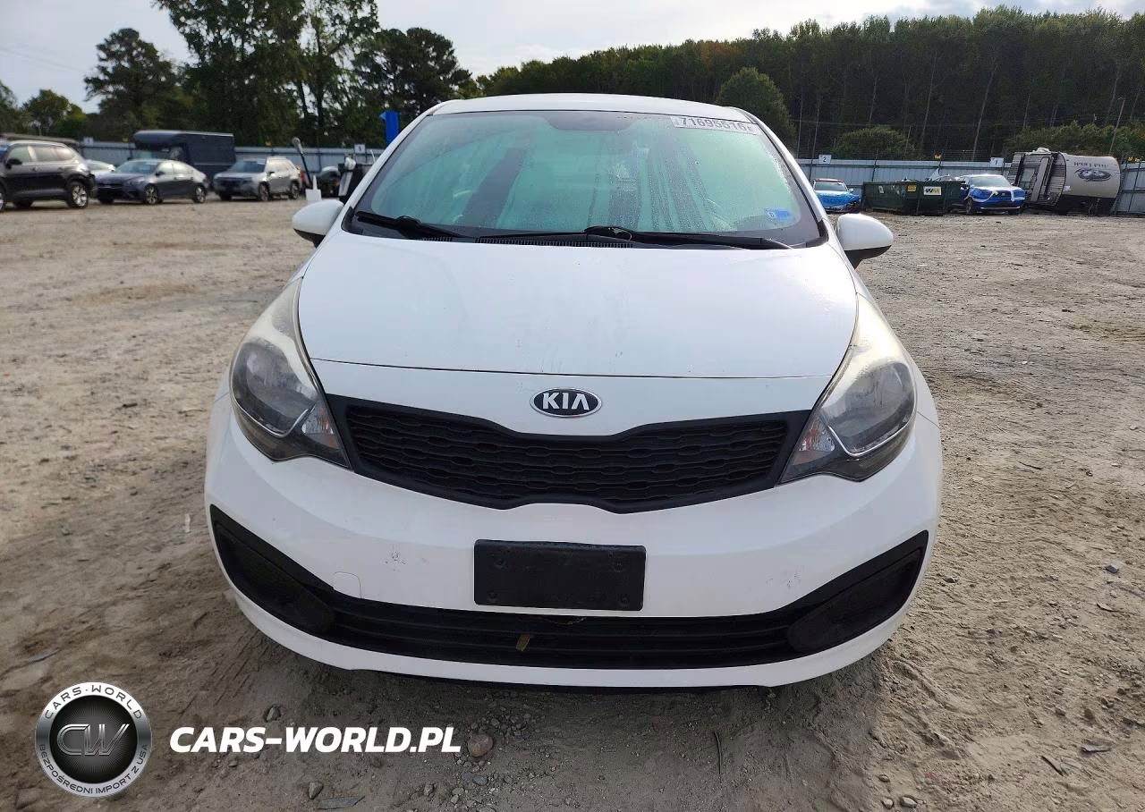 2014 Kia Rio Lx VIN:KNADM4A33E6399591 - 5