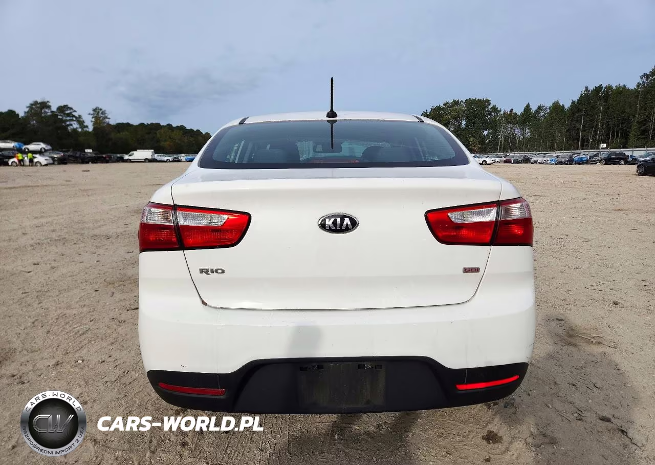 2014 Kia Rio Lx VIN:KNADM4A33E6399591 - 6