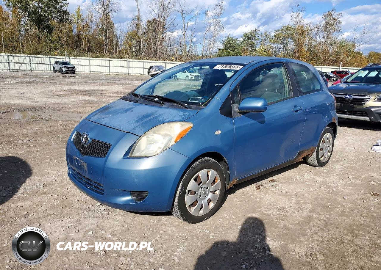 2007 Toyota Yaris Base VIN:JTDJT923275044523 - 1