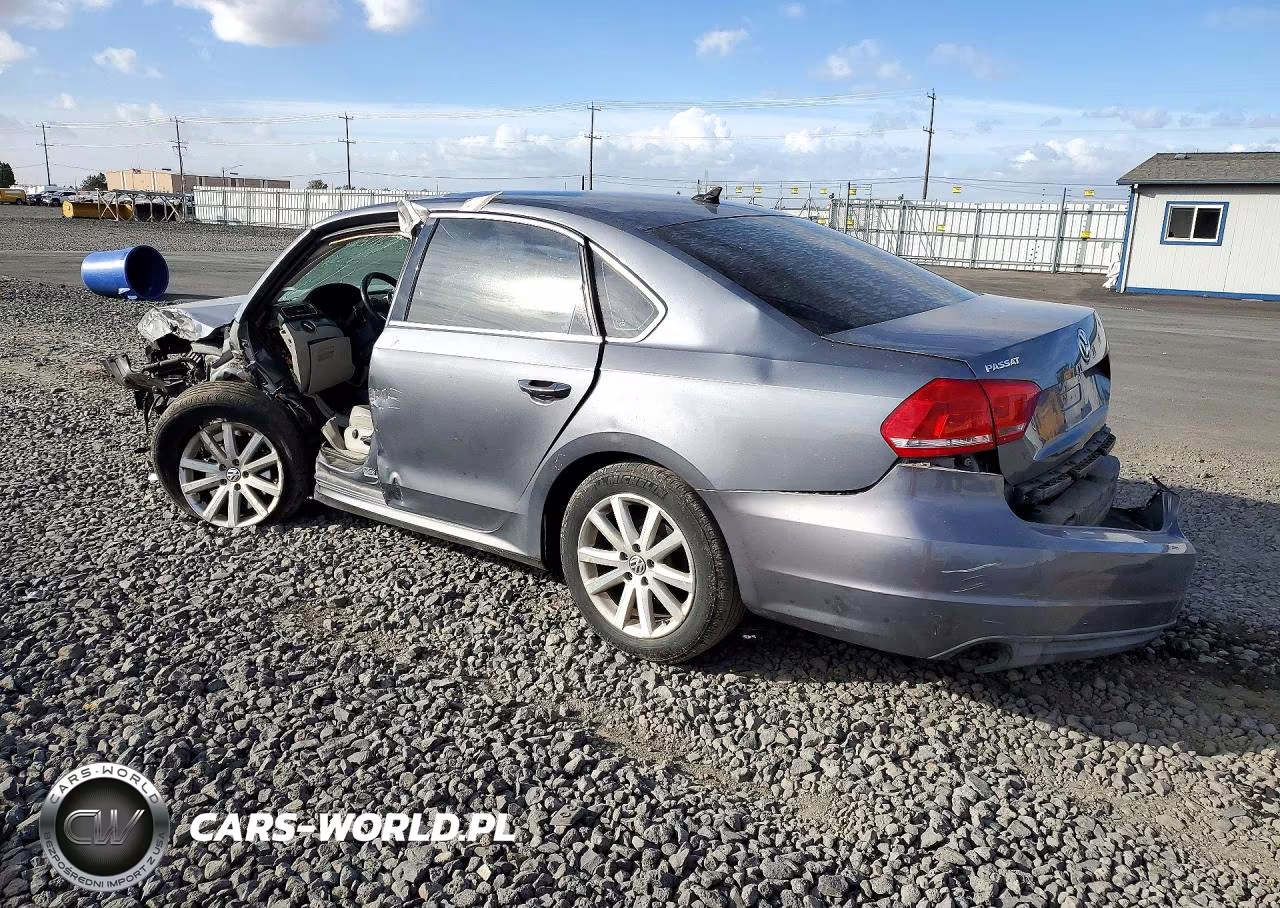 2014 Volkswagen Passat Se VIN:1VWBN7A34EC076819 - 2