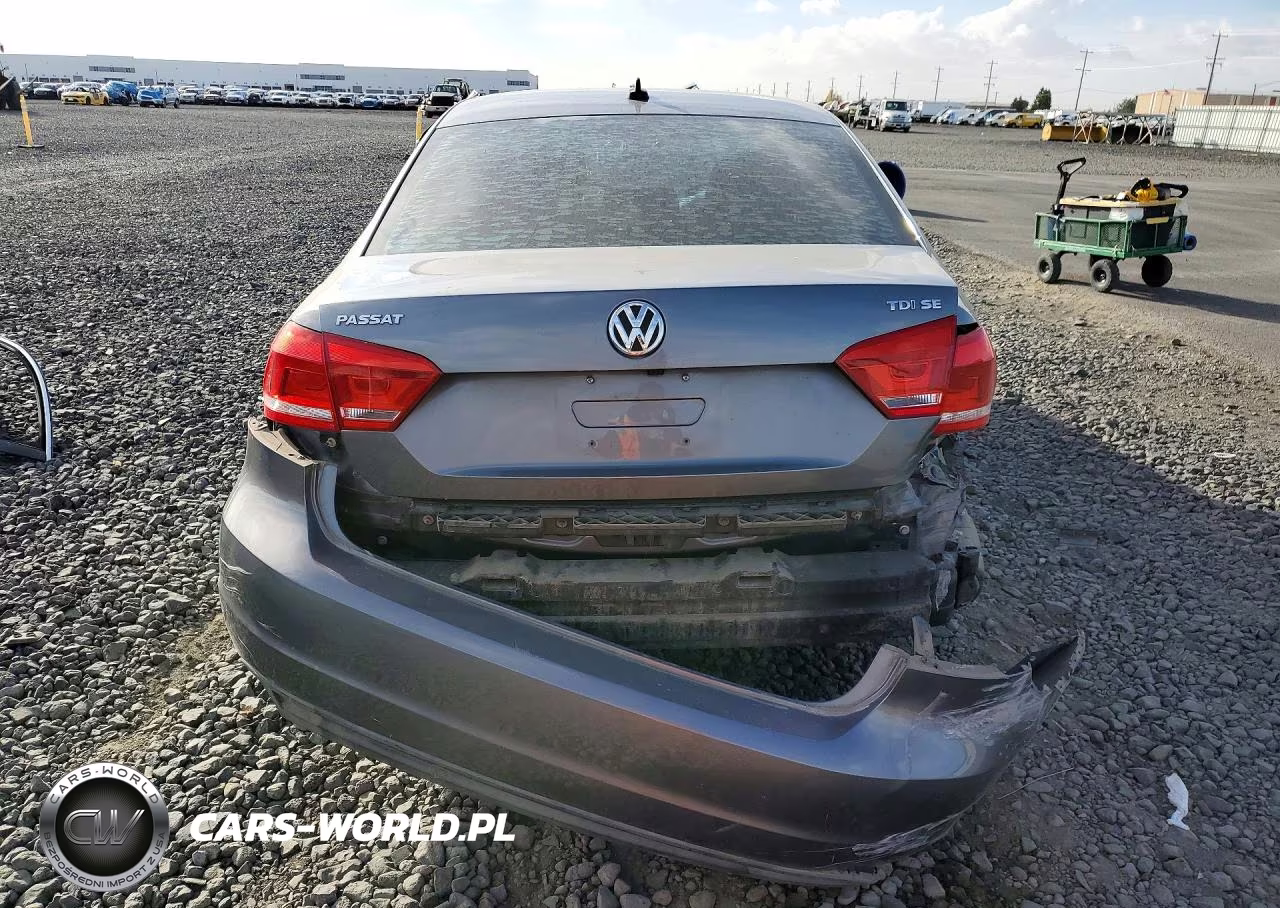 2014 Volkswagen Passat Se VIN:1VWBN7A34EC076819 - 6