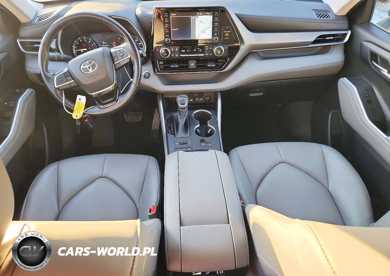 2021 Toyota Highlander Xle VIN:5TDHZRBHXMS121539 - 8