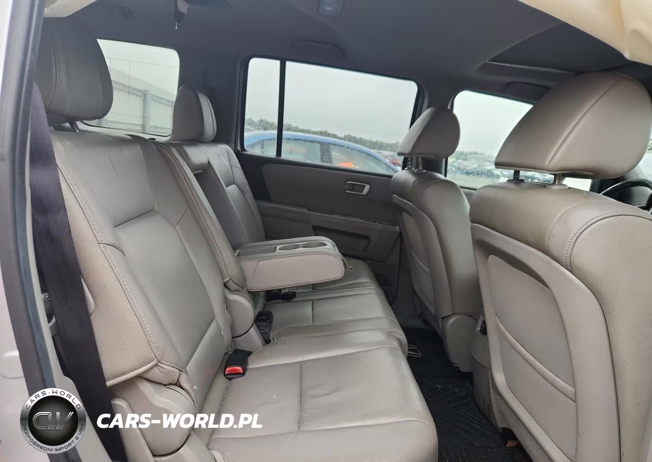 2012 Honda Pilot Exln VIN:5FNYF3H73CB017191 - 11