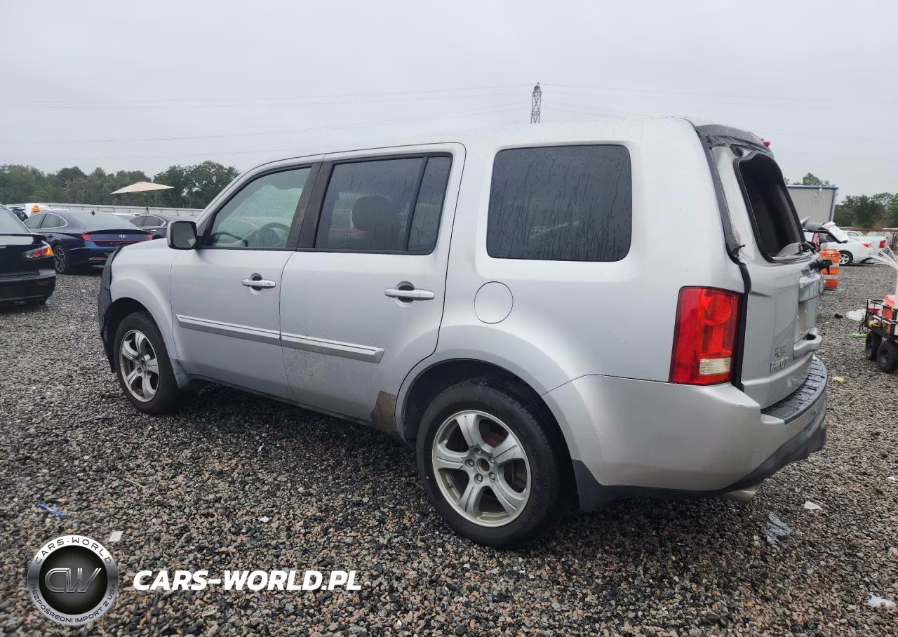 2012 Honda Pilot Exln VIN:5FNYF3H73CB017191 - 2