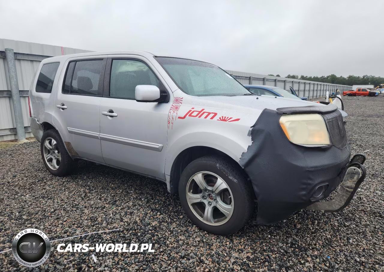 2012 Honda Pilot Exln VIN:5FNYF3H73CB017191 - 4