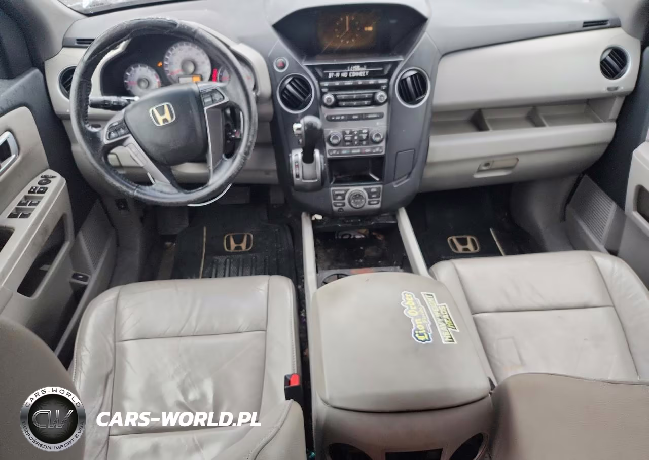 2012 Honda Pilot Exln VIN:5FNYF3H73CB017191 - 8