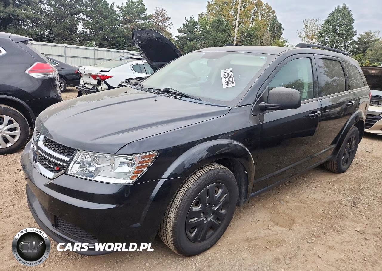 2018 Dodge Journey Se VIN:3C4PDCAB6JT528845 - 1
