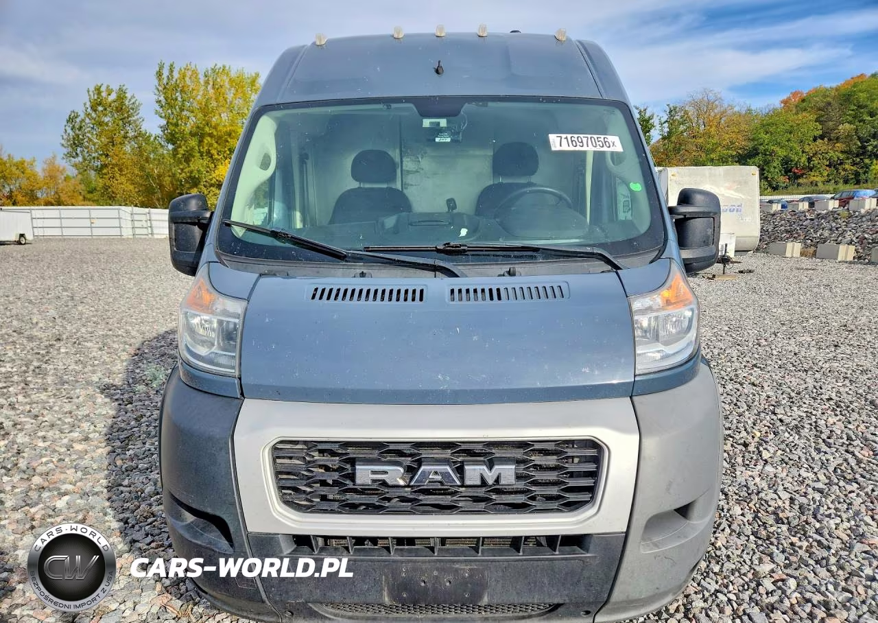2019 Ram Promaster 3500 Delivery Van VIN:3C6URVJG8KE546594 - 5