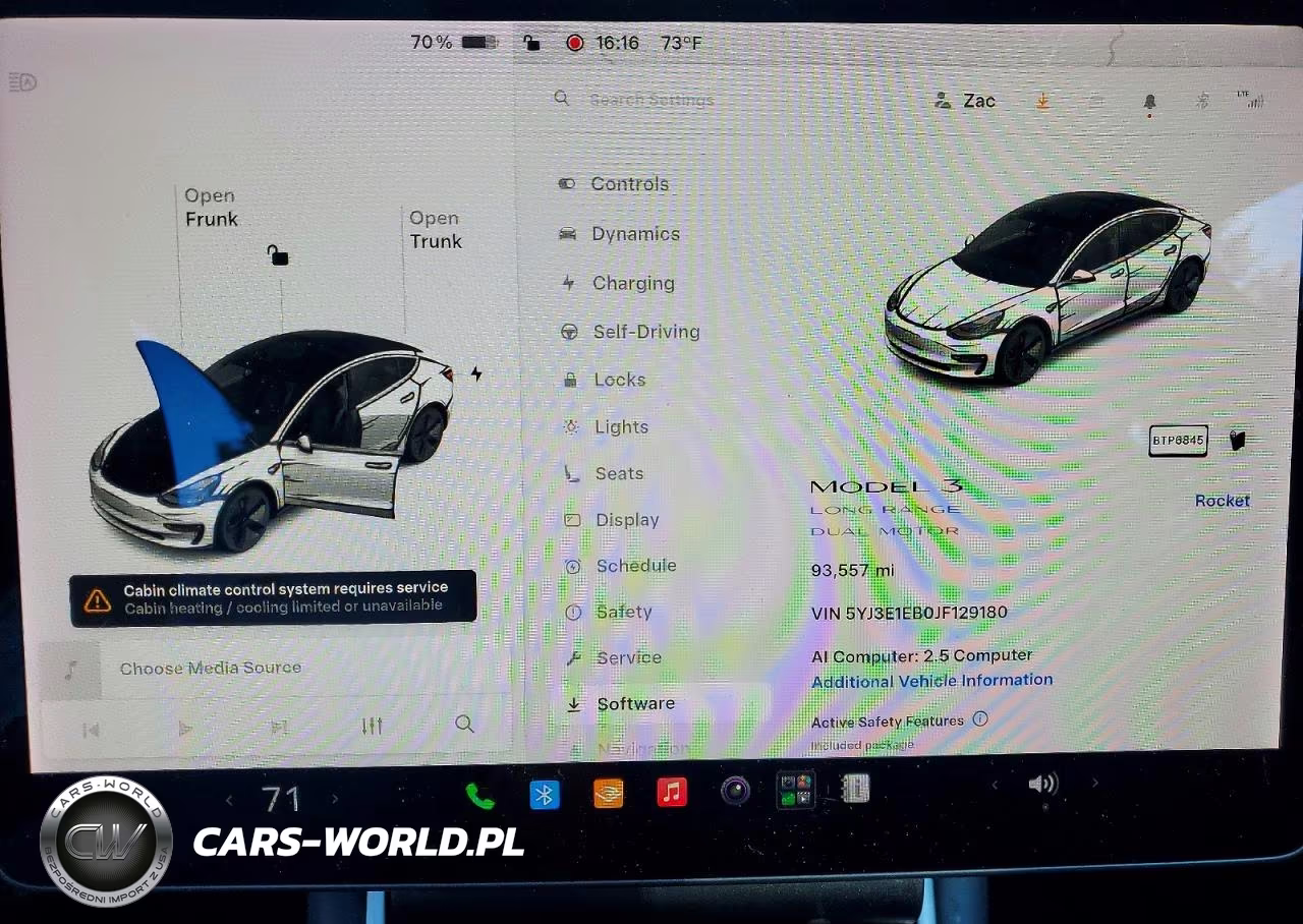 2018 Tesla Model 3 VIN:5YJ3E1EB0JF129180 - 9