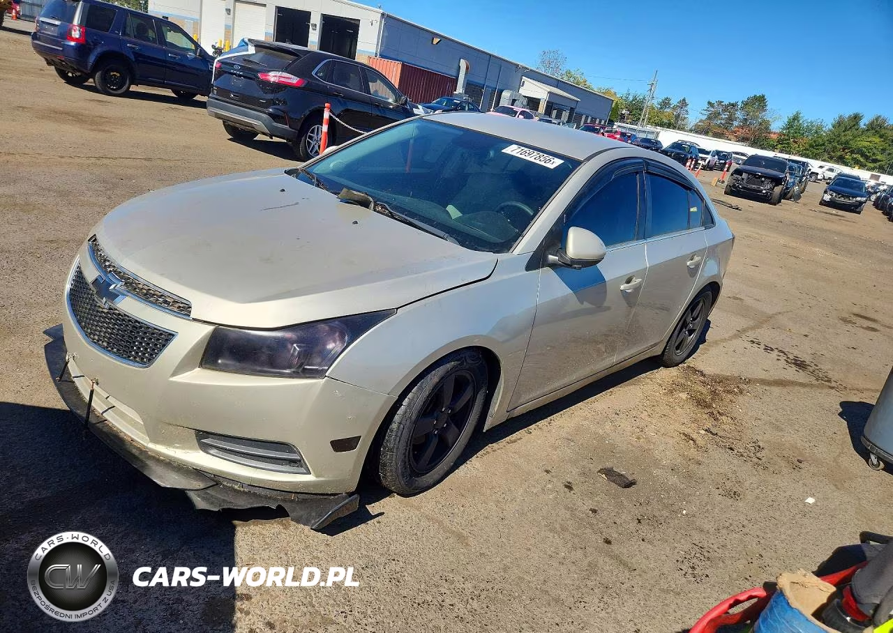 2014 Chevrolet Cruze Lt VIN:1G1PC5SB8E7151189 - 1