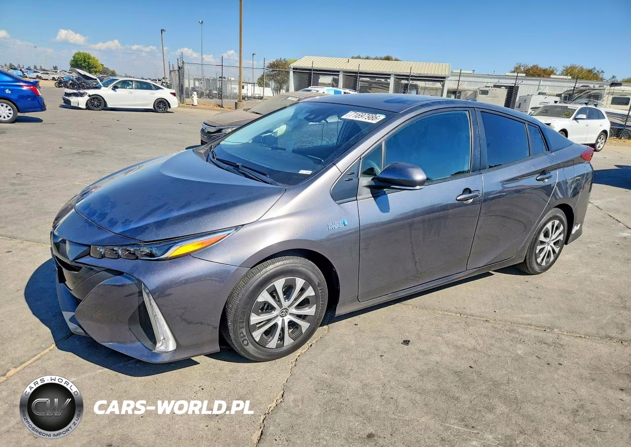 2021 Toyota Prius Prime Xle VIN:JTDKAMFP1M3167330 - 1