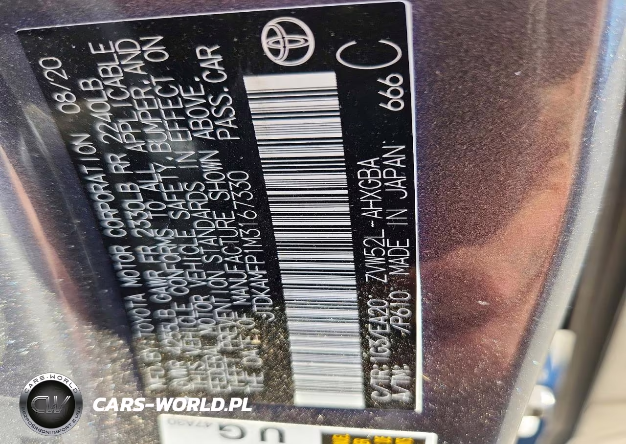2021 Toyota Prius Prime Xle VIN:JTDKAMFP1M3167330 - 12