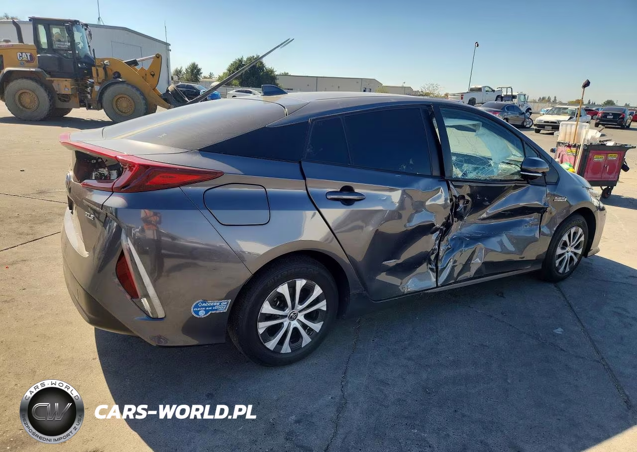 2021 Toyota Prius Prime Xle VIN:JTDKAMFP1M3167330 - 3
