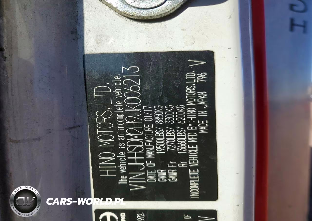 2018 Hino 195 VIN:JHHSDM2H9JK006213 - 13