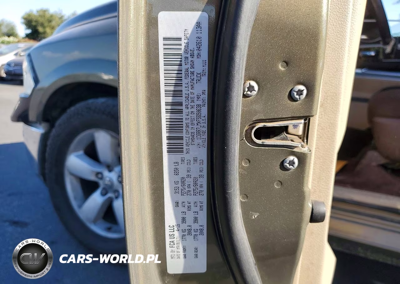 2015 Ram 1500 Slt VIN:1C6RR7LMXFS690638 - 12