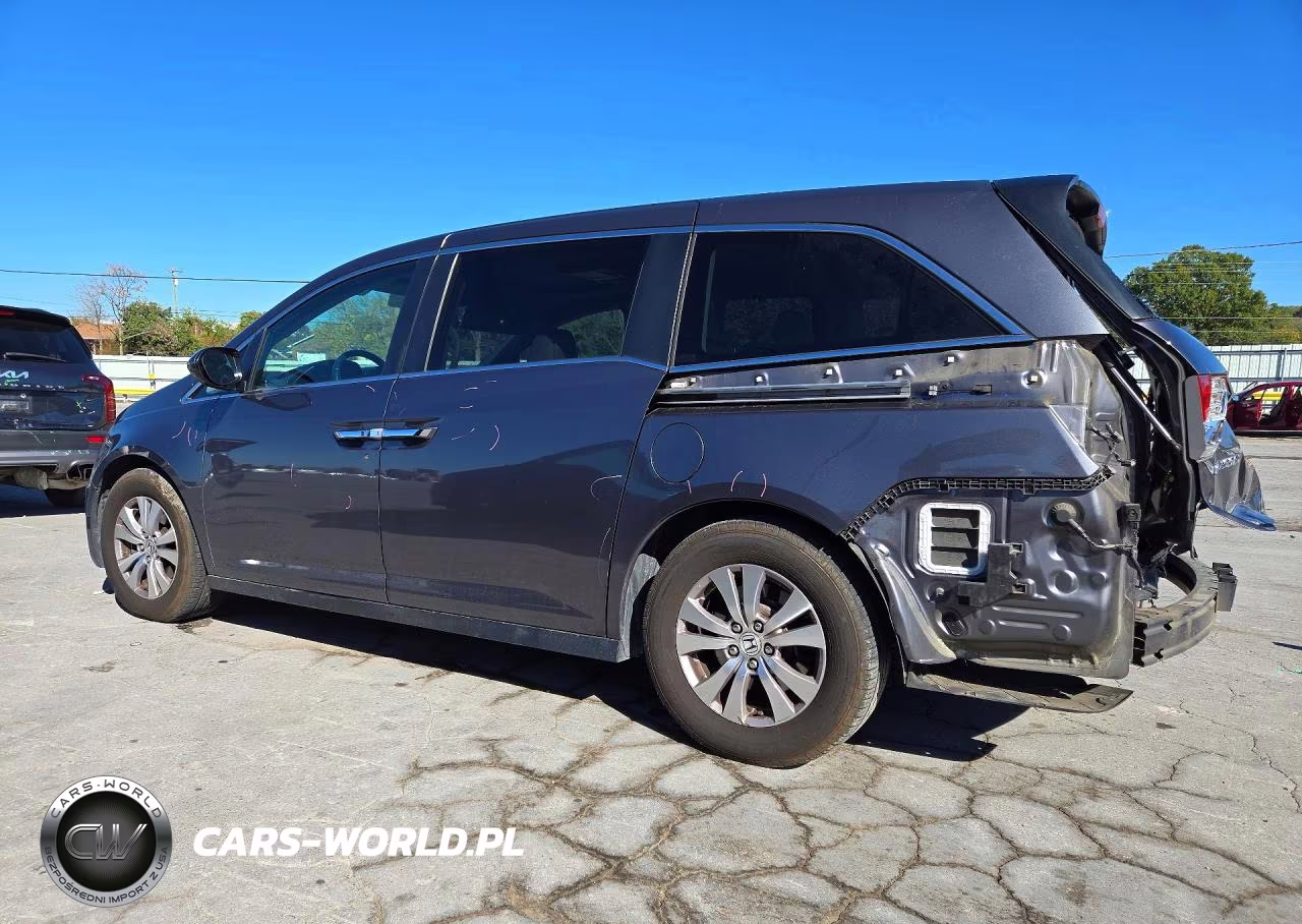 2017 Honda Odyssey Exl VIN:5FNRL5H60HB007810 - 2