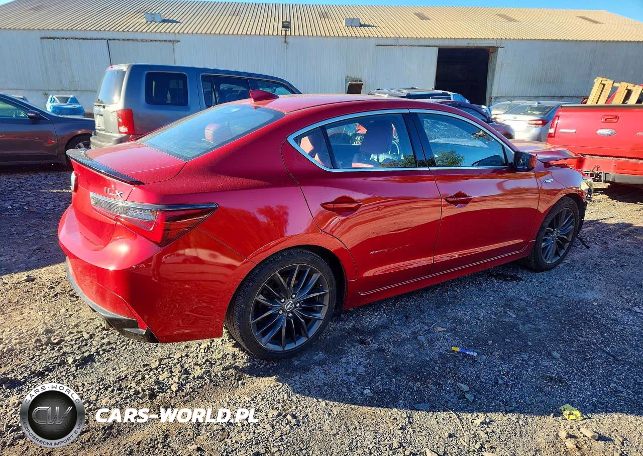 2019 Acura Ilx Premium A-Spec VIN:19UDE2F81KA009428 - 3