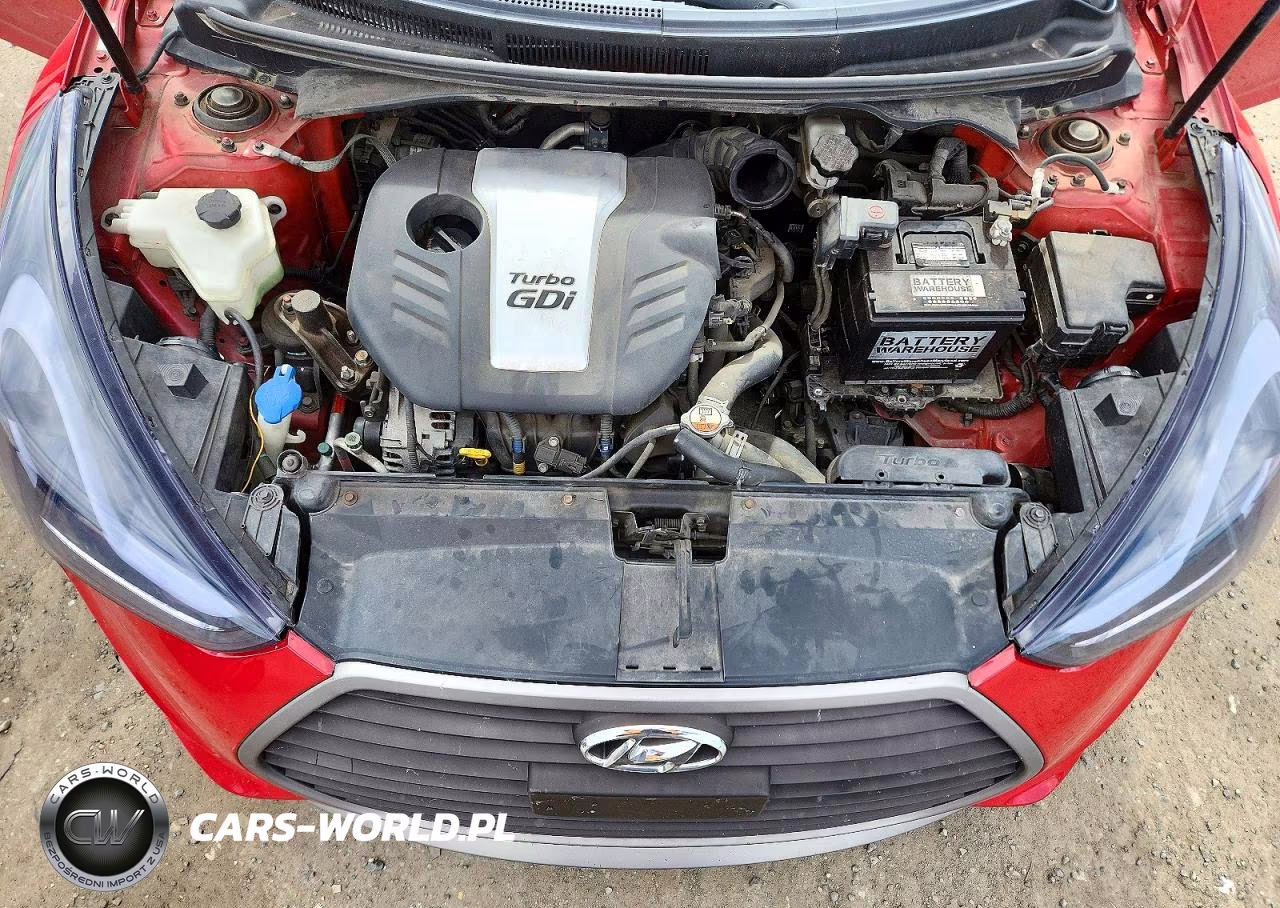 2016 Hyundai Veloster Turbo VIN:KMHTC6AE3GU285020 - 11
