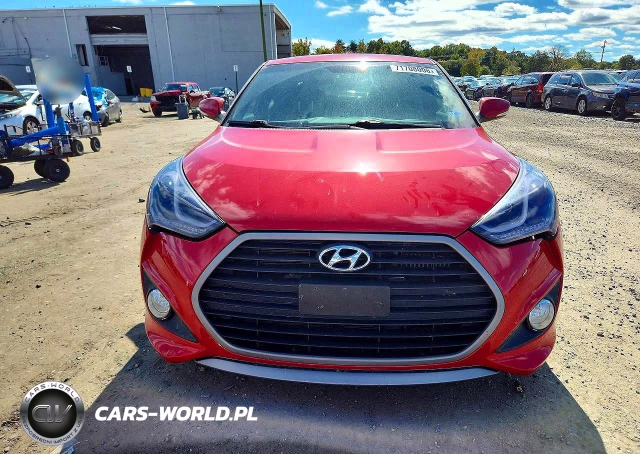 2016 Hyundai Veloster Turbo VIN:KMHTC6AE3GU285020 - 5