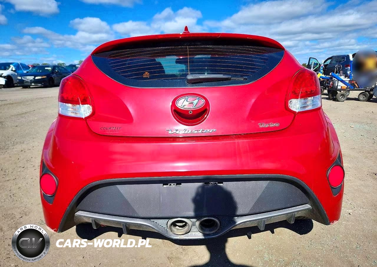 2016 Hyundai Veloster Turbo VIN:KMHTC6AE3GU285020 - 6