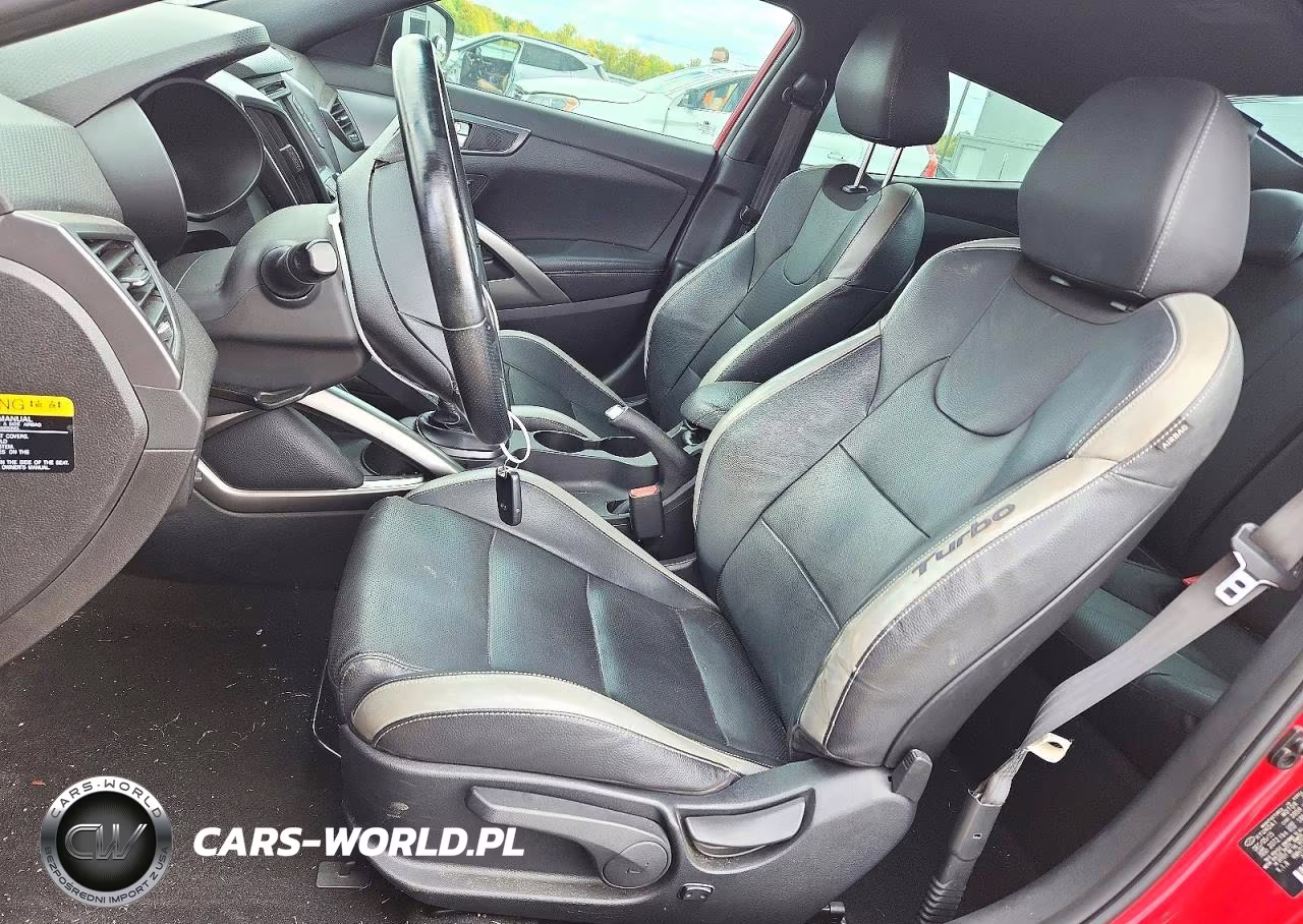2016 Hyundai Veloster Turbo VIN:KMHTC6AE3GU285020 - 7