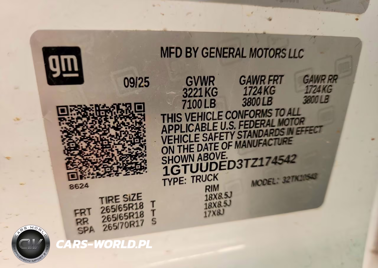 2026 GMC Sierra K1500 Slt VIN:1GTUUDED3TZ174542 - 12