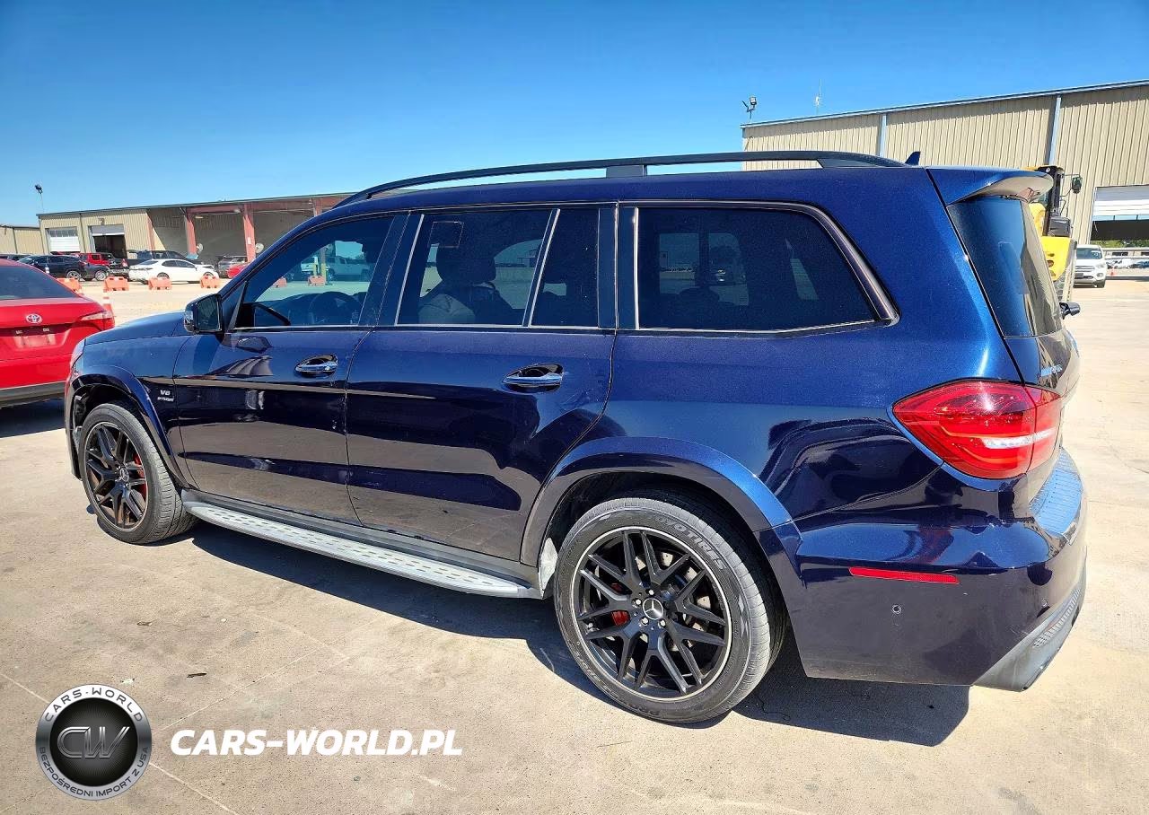 2019 Mercedes-Benz Gls 63 Amg 4Matic VIN:4JGDF7FE7KB193939 - 2