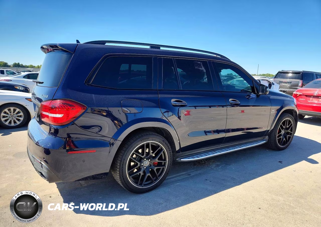 2019 Mercedes-Benz Gls 63 Amg 4Matic VIN:4JGDF7FE7KB193939 - 3