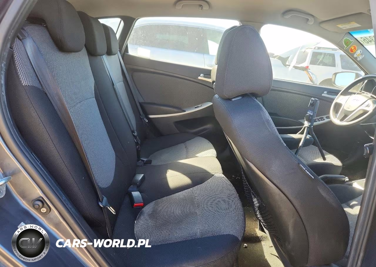 2012 Hyundai Accent Gs VIN:KMHCT5AE2CU028791 - 10