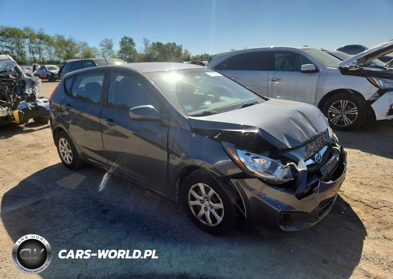 2012 Hyundai Accent Gs VIN:KMHCT5AE2CU028791 - 4