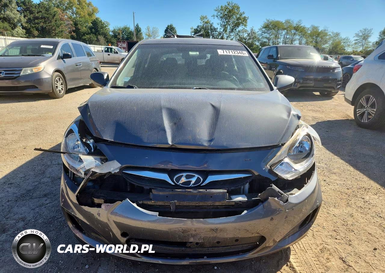 2012 Hyundai Accent Gs VIN:KMHCT5AE2CU028791 - 5