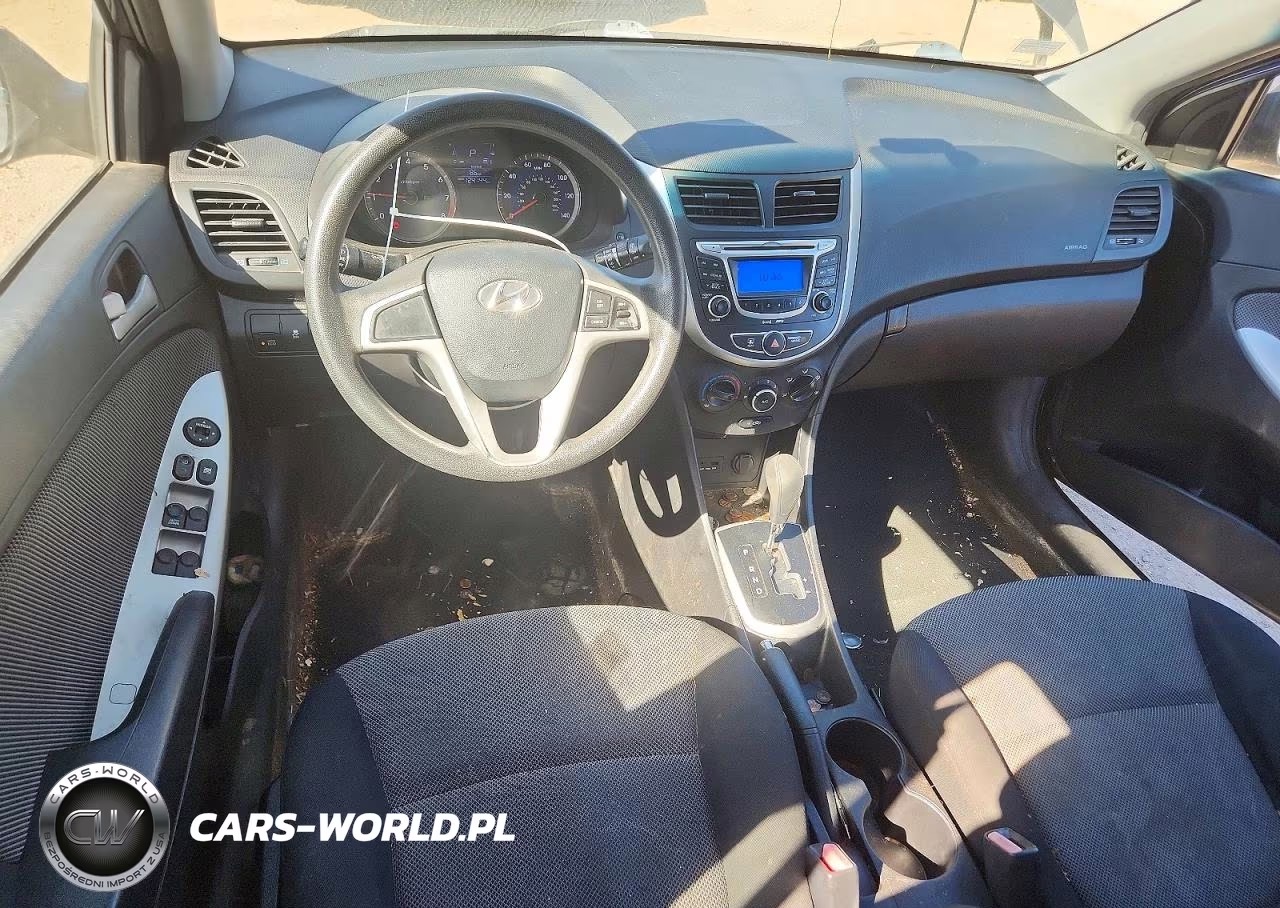 2012 Hyundai Accent Gs VIN:KMHCT5AE2CU028791 - 8