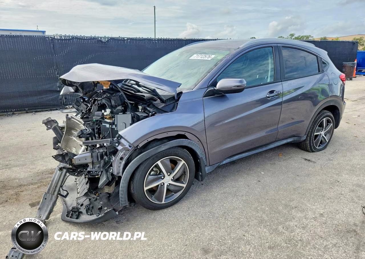 2021 Honda Hr-V Ex VIN:3CZRU6H57MM700738 - 1