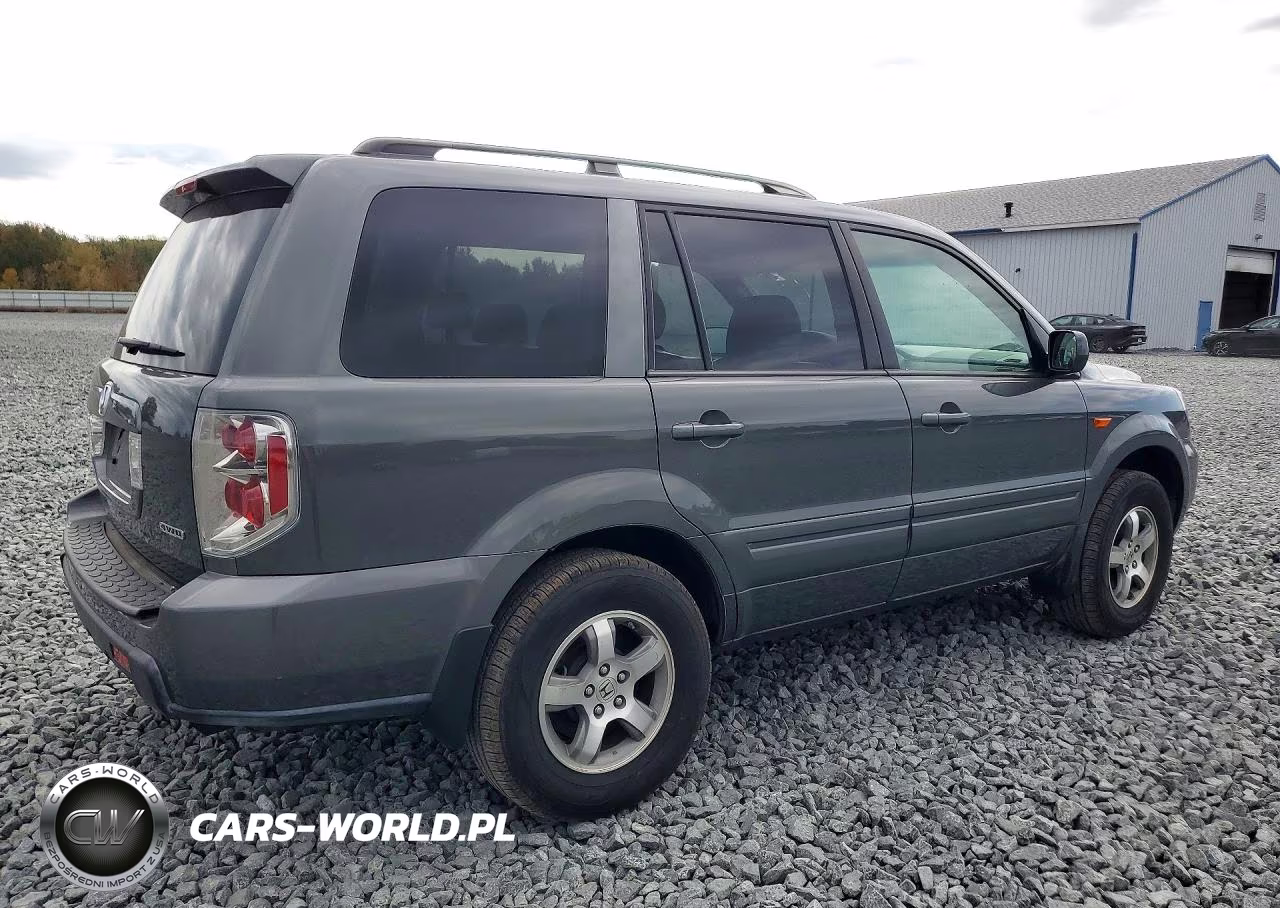 2007 Honda Pilot Exl VIN:2HKYF18537H505521 - 3