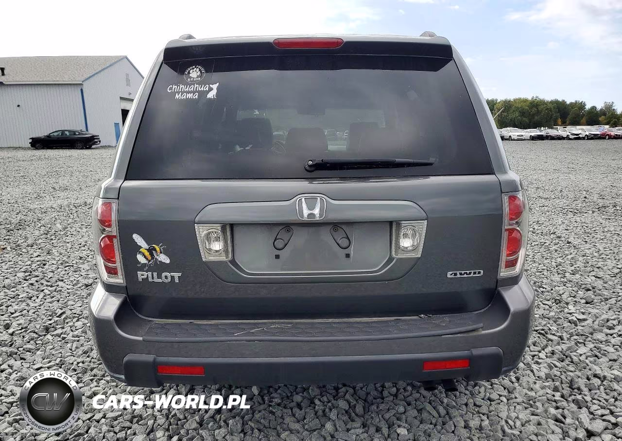 2007 Honda Pilot Exl VIN:2HKYF18537H505521 - 6