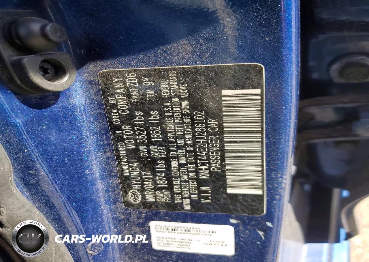 2017 Hyundai Accent Se VIN:KMHCT4AE2HU286102 - 12