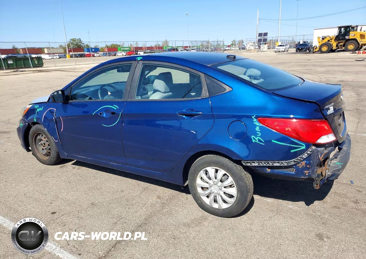 2017 Hyundai Accent Se VIN:KMHCT4AE2HU286102 - 2