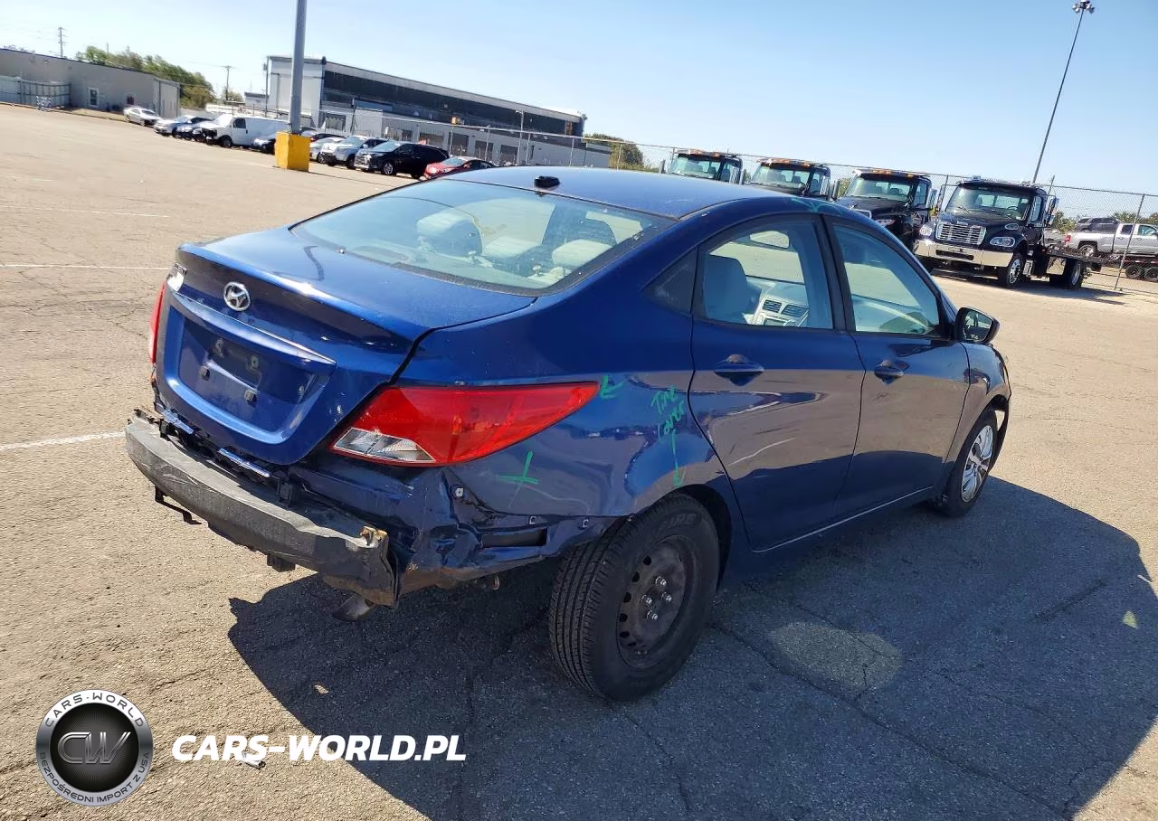 2017 Hyundai Accent Se VIN:KMHCT4AE2HU286102 - 3