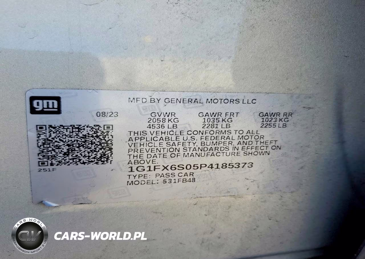 2023 Chevrolet Bolt Ev 2Lt VIN:1G1FX6S05P4185373 - 12